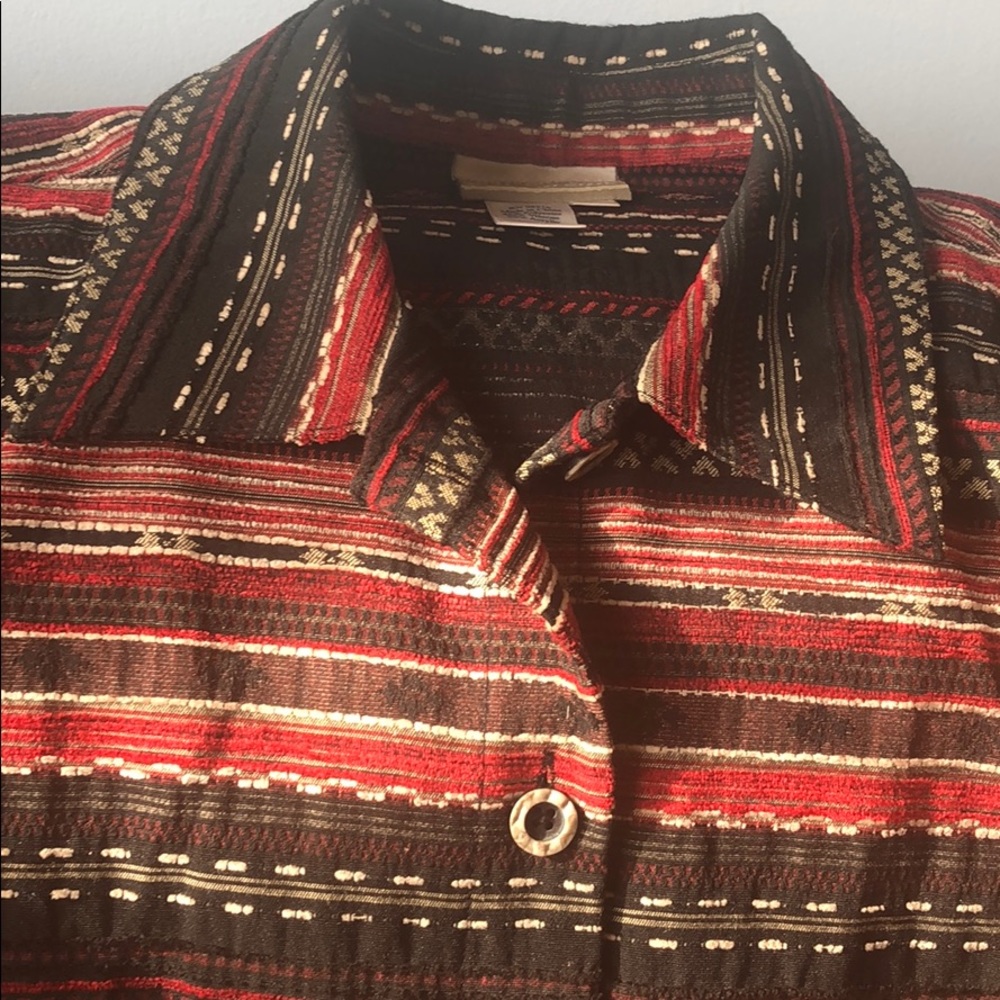 Coldwater Creek Tapestry Jacket